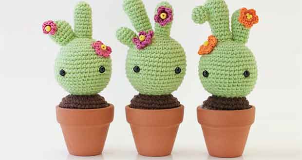 Bébé Cactus au crochet 