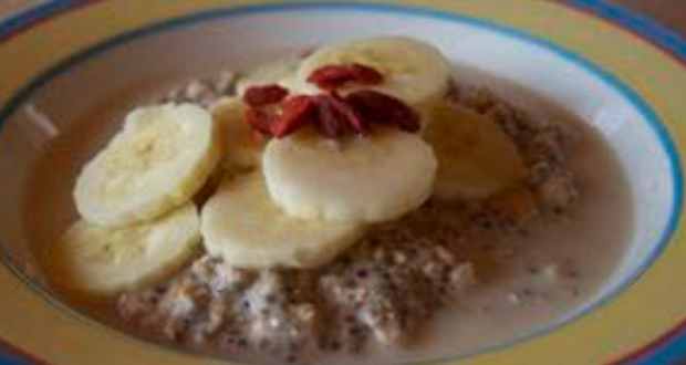 Bircher à l'avoine et graines de chia