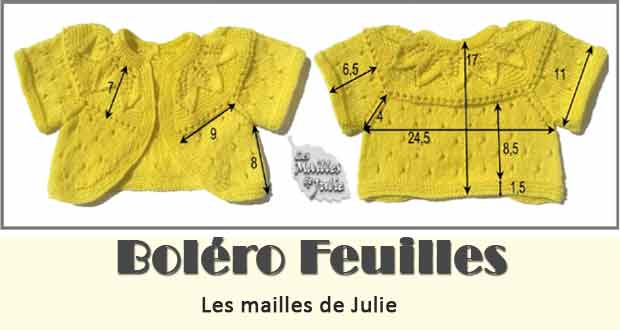 Boléro Feuilles 