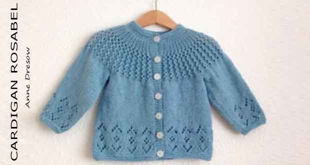 gilet fillette tricot tuto