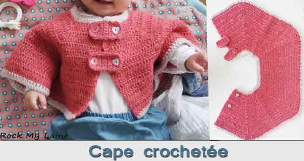 Cape crochetée