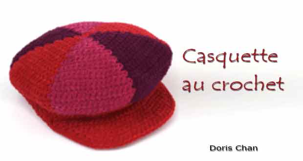 Casquette au crochet