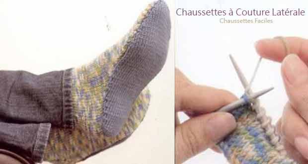 Chaussettes à Couture Latérale