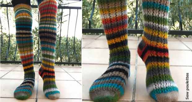 Chaussettes hautes joyeuses Chaussettes hautes joyeuses