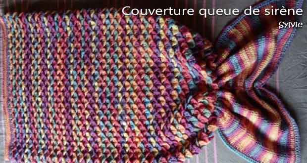 Couverture queue de sirène