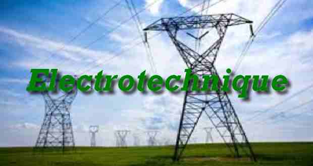 Électrotechnique Électrotechnique