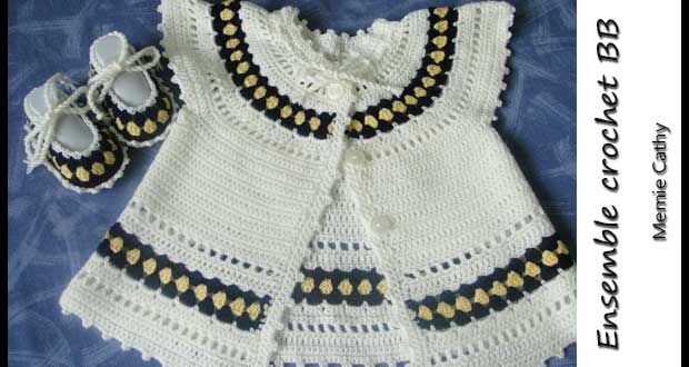 Ensemble crochet bébé