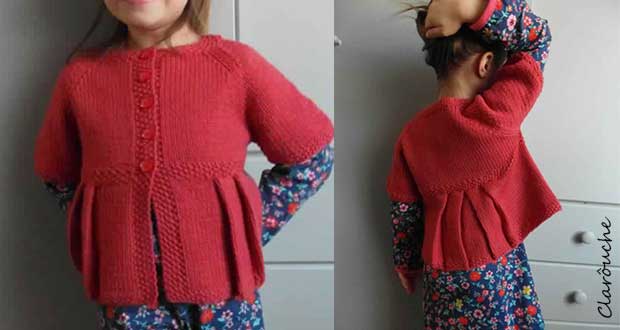 Gilet Corail à plis Gilet Corail à plis