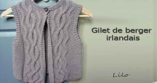 Gilet de berger irlandais