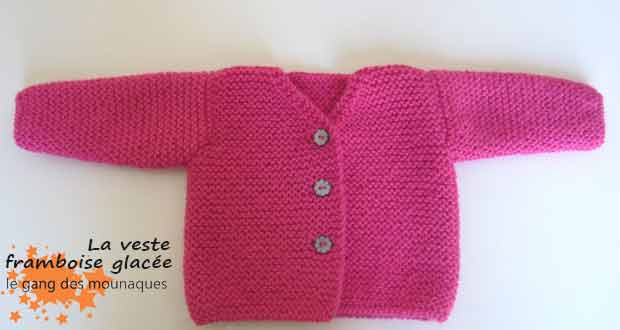 La veste framboise glacée La veste framboise glacée