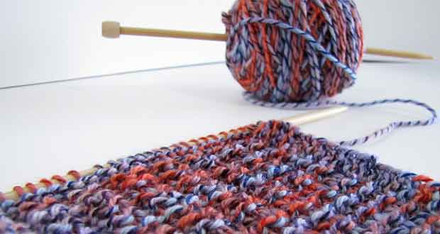 Les points en diagonale au tricot