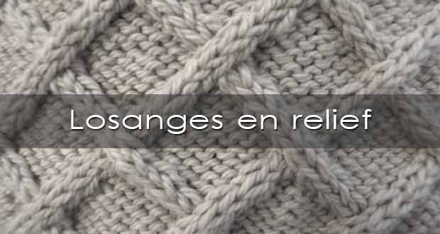 Point Losanges en relief