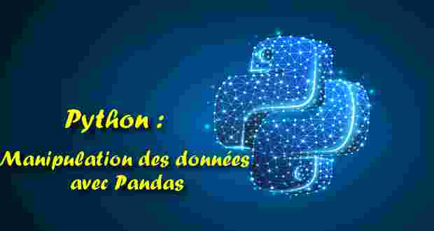 Manipulation des données avec Pandas