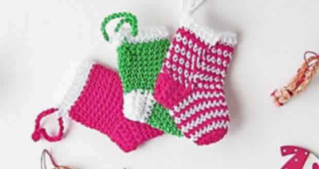 Mini Chaussettes de Noël