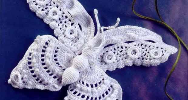 Papillon au crochet Papillon au crochet