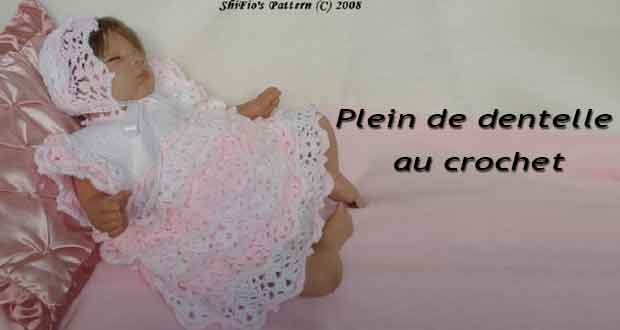 Plein de dentelle au crochet