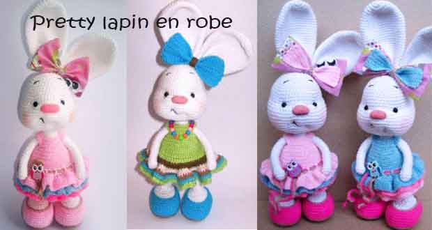 Pretty lapin en robe