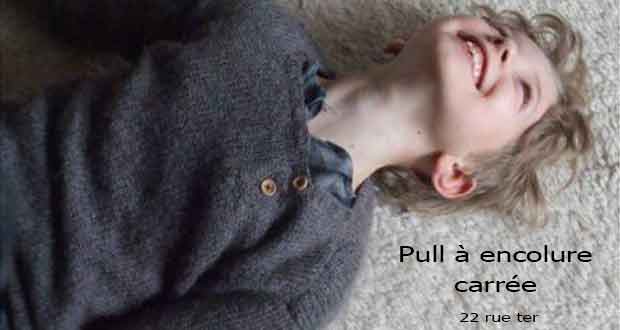 Pull à encolure carrée Pull à encolure carrée