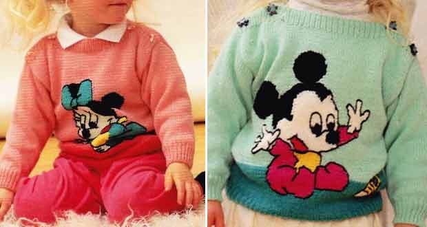 Pull avec Minnie ou Mickey Pull avec Minnie ou Mickey