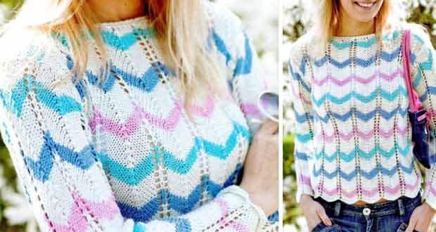 Pull à bande pastel Pull à bande pastel