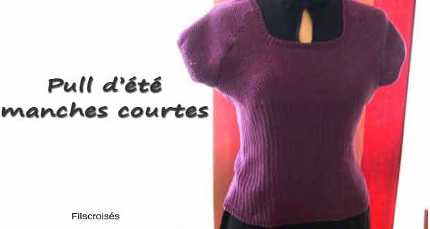 Pull d’été manches courtes