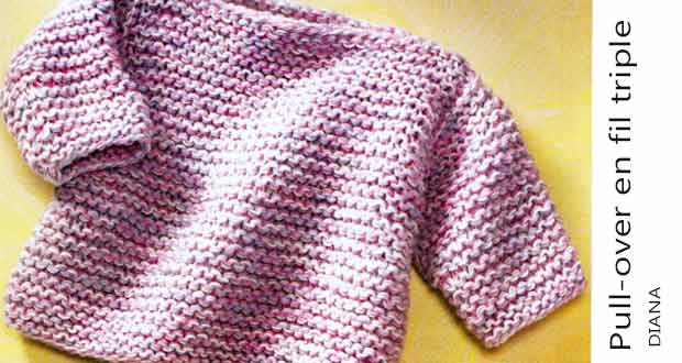 Pull-over en triple fil Pull-over en triple fil