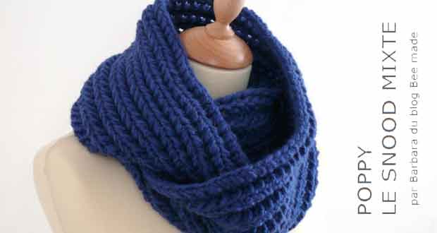 Poppy le snood mixte