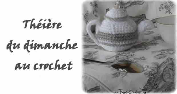 Théière du dimanche au crochet 