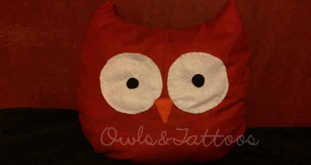 coussin hibou coussin hibou