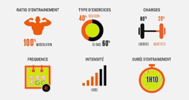 Variétés d'exercices de musculation