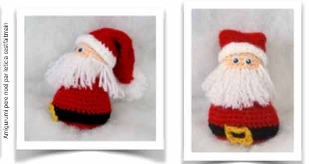 Amigurumi Père Noël Amigurumi Père Noël