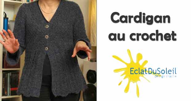 Cardigan au crochet