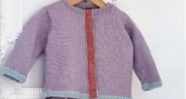 Cardigan avec ruban en velours Cardigan avec ruban en velours