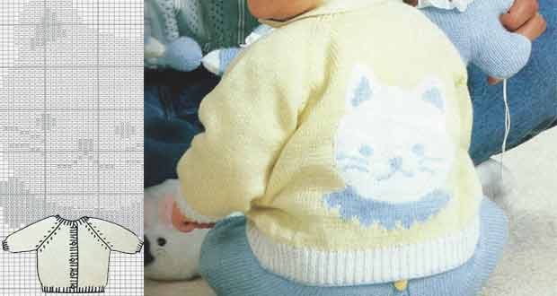 Cardigan tête de chat Cardigan tête de chat
