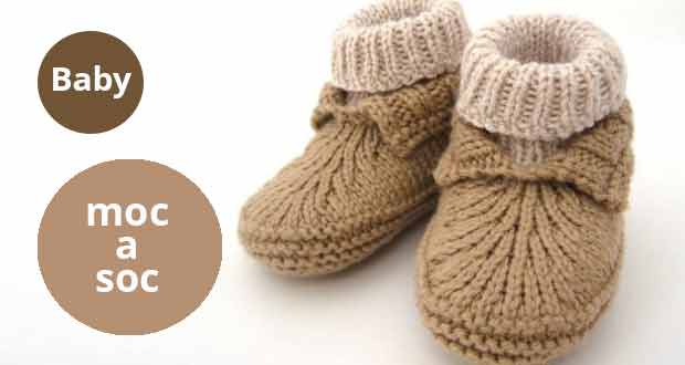 Chaussons baby moc-a-soc