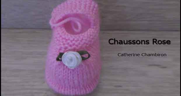 Chaussons rose