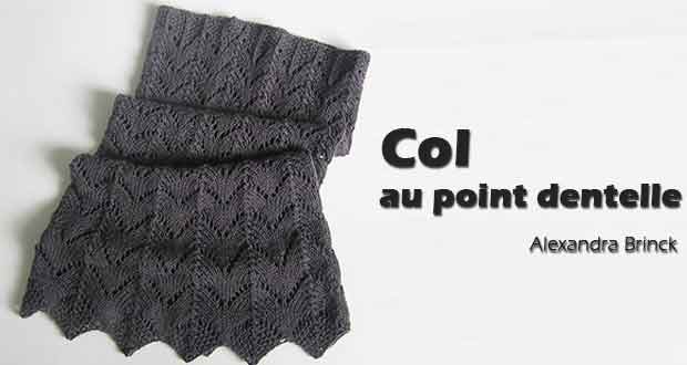 Col au point dentelle