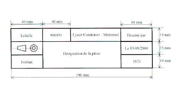 Cours sur le dessin technique