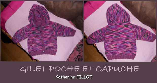 Gilet Poche et capuche