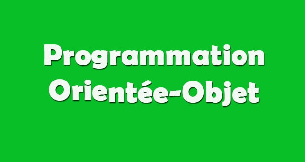 Initiation à la programmation orientée-objet