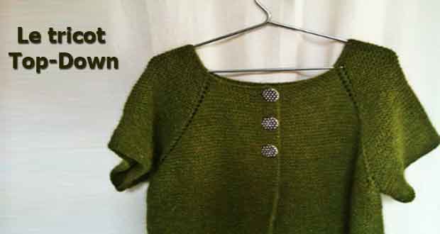 Le tricot top-down