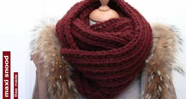 Maxi snood pour l'hiver