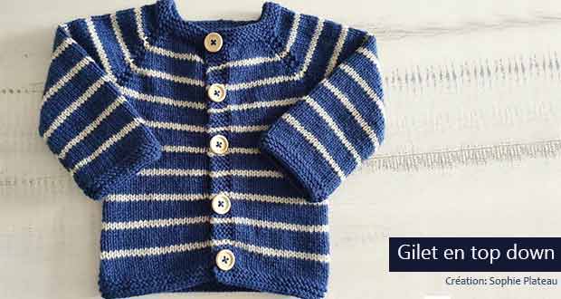 Gilet en top down Gilet en top down
