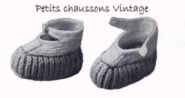 Petit chaussons vintage Petit chaussons vintage