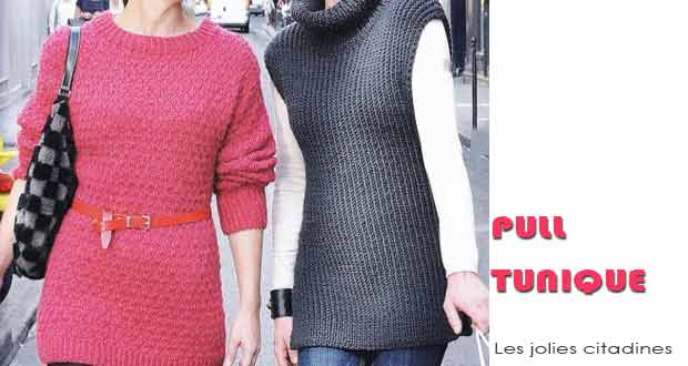 Pull tunique Pull tunique