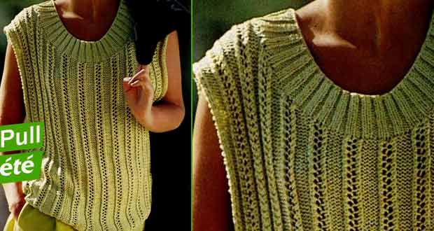 Pull vert anis Pull vert anis