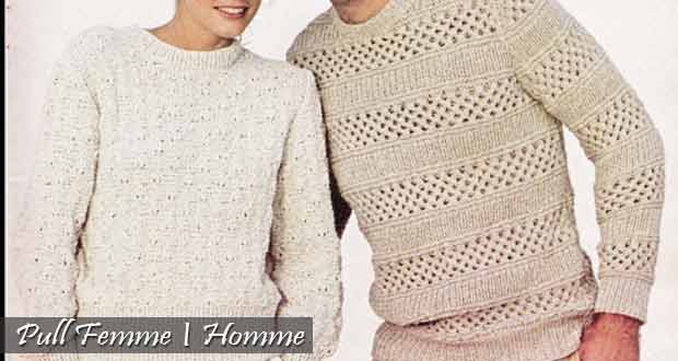 Pulls femme et homme