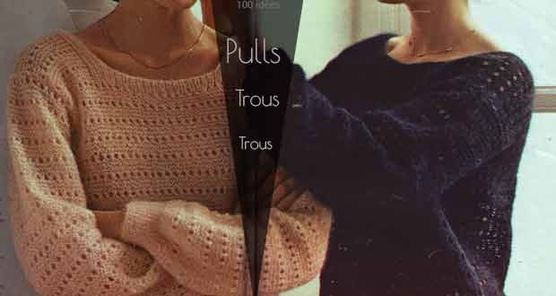 Pull femme ajouré