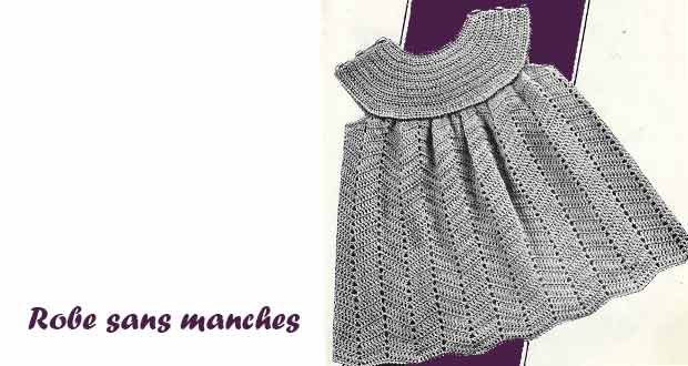 Robe layette sans manches Robe layette sans manches