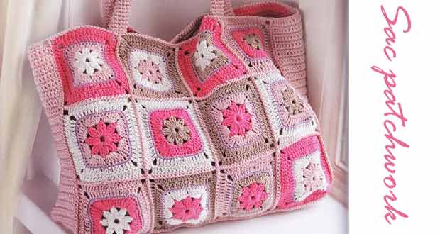 Sac Patchwork d'été Sac Patchwork d'été